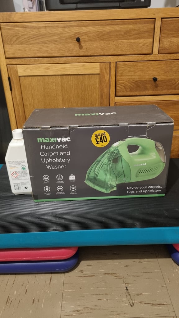 image for Maxivac handheld carpet washer