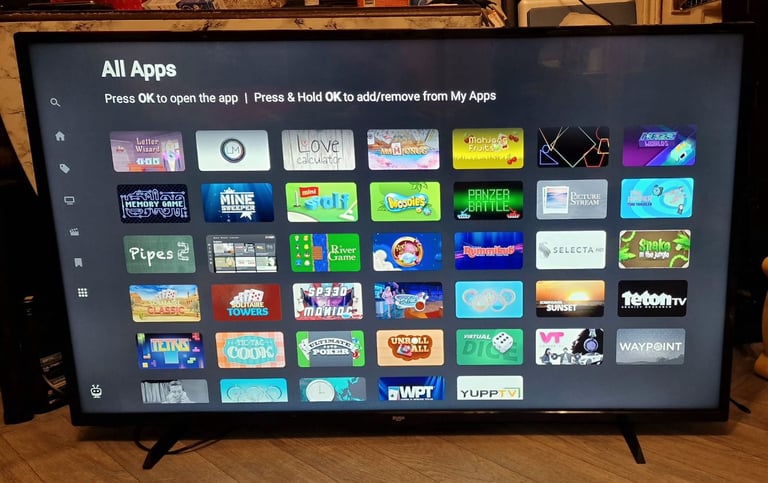 Smart TV five tv 50 inch GOOD WORKING 