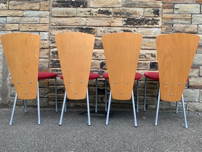 stackable meeting and allermuir dining chairs for sale  Each £35