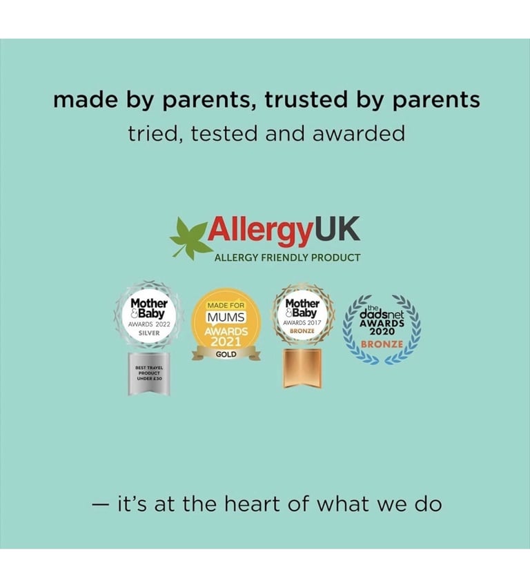 3x Vital Baby Sanitising Spray 500ml | Antibacterial 