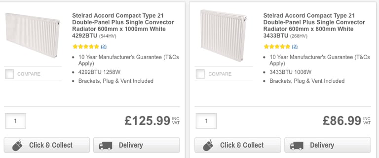 STELRAD RADIATOR 600x600 NEW OTHER