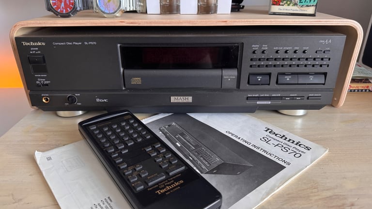 Technics SL-PS70 CD deck separate