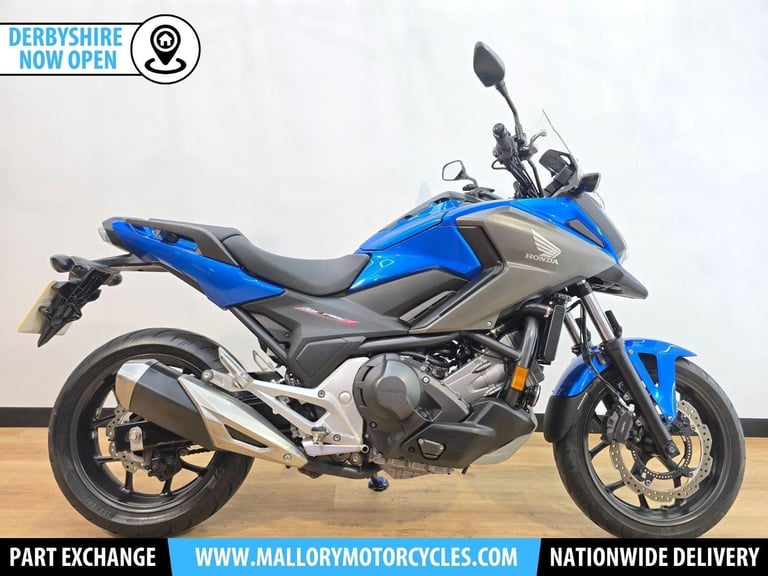 image for Honda NC750X DCT 2021 Blue - Screen, Traction Control, ABS, Full Digital Display