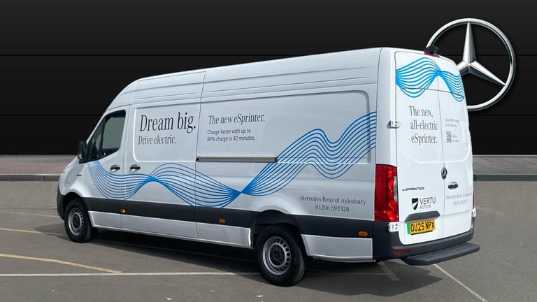2025 Mercedes-Benz Sprinter 100kW 113kWh Pro Van Auto PANEL VAN ELECTRIC Automatic