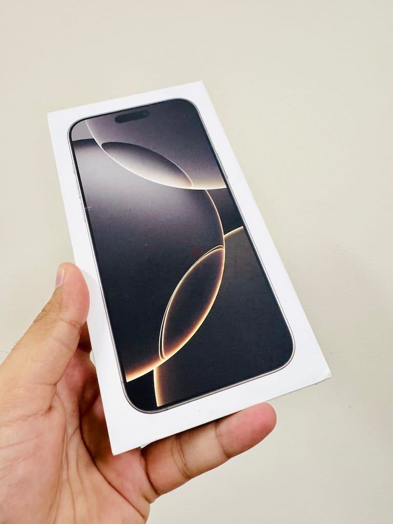 Unlocked Brand New Apple Iphone 16 Pro One Year Apple Warranty  