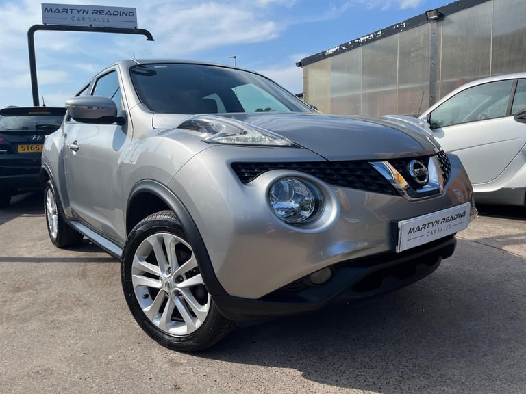NISSAN JUKE 1.5 dCi N-Connecta in Diamond Silver 2017