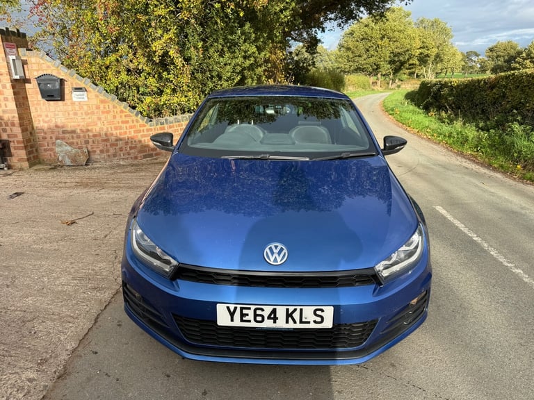 2014 Volkswagen Scirocco 2.0 TDI BLUEMOTION TECH GT 3DR 134K (BLUE) F.S.H NAV AA APPROVED  COUPE ...