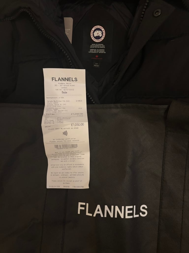  Canada Goose Macmillan Parka Down Padde