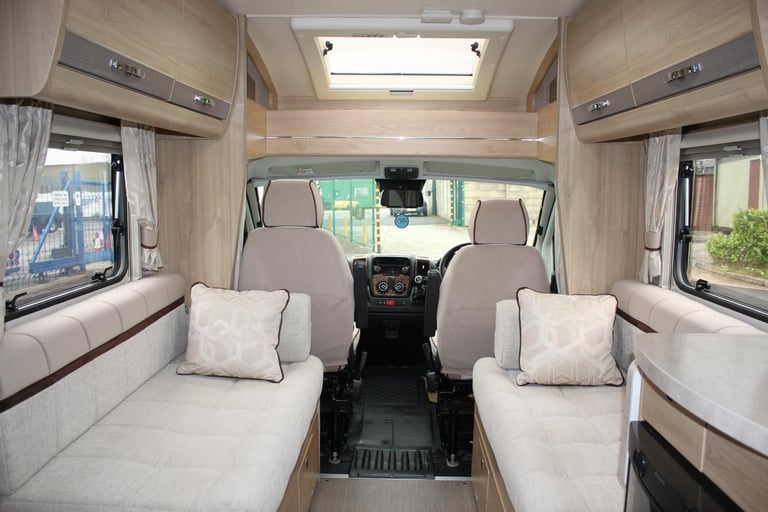 2015 "65" Elddis Special Edition 155 Athos Luxury 4 Berth Motorhome, Fixed Bed