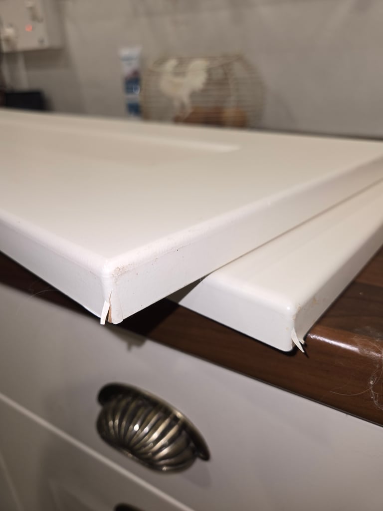 2 x Ivory Classic Tall Larder Doors