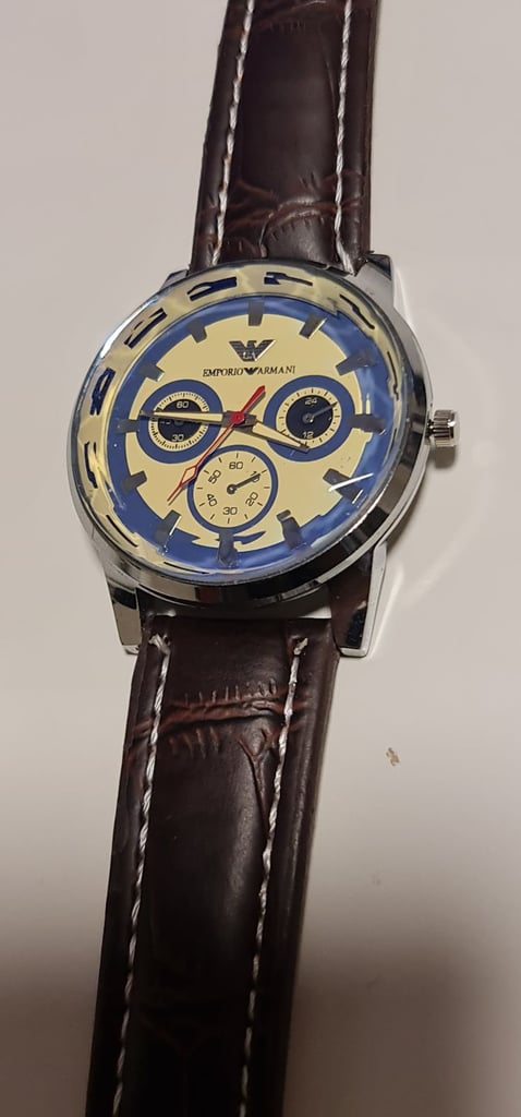 Men armani watch class