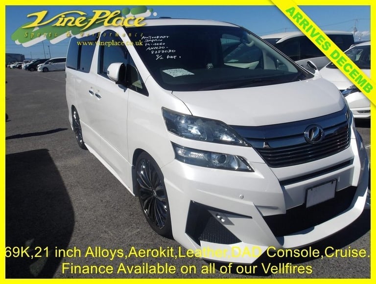 2014 Toyota Vellfire 2.4 Z-G Edition, 7 Seats, Auto MPV Petrol Automatic