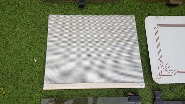 Glass hob lid / cover for camper caravan motorhome or boat.