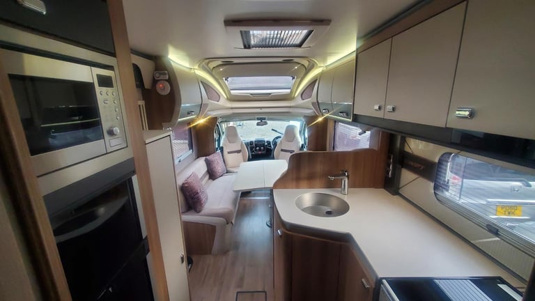 Fiat SWIFT KON-TIKI 650 motorhome 4 berth 4 seatsbelts Island bed 2020