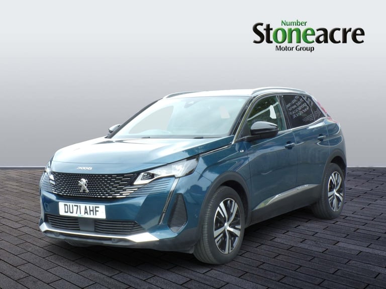 2021 Peugeot 3008 1.2 PureTech GT SUV 5dr Petrol EAT Euro 6 (s/s) (130 ps) HATCHBACK Petrol Autom...
