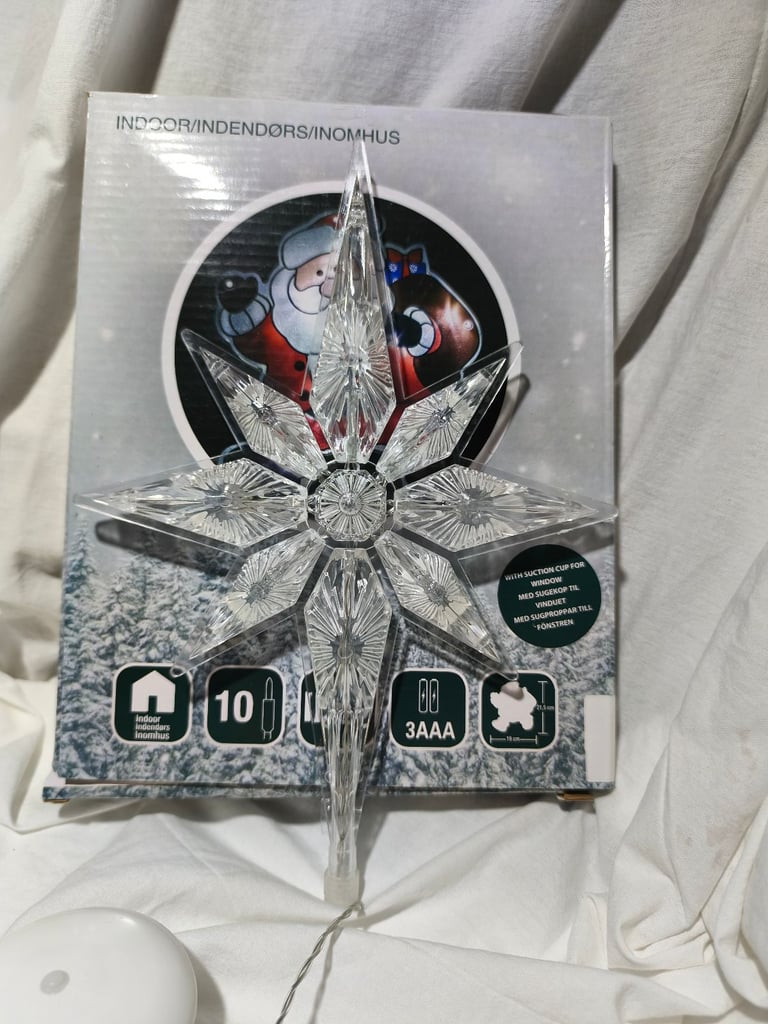 11 inches window hanging star 