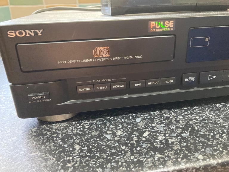 Sony CD player with remote -for Parts