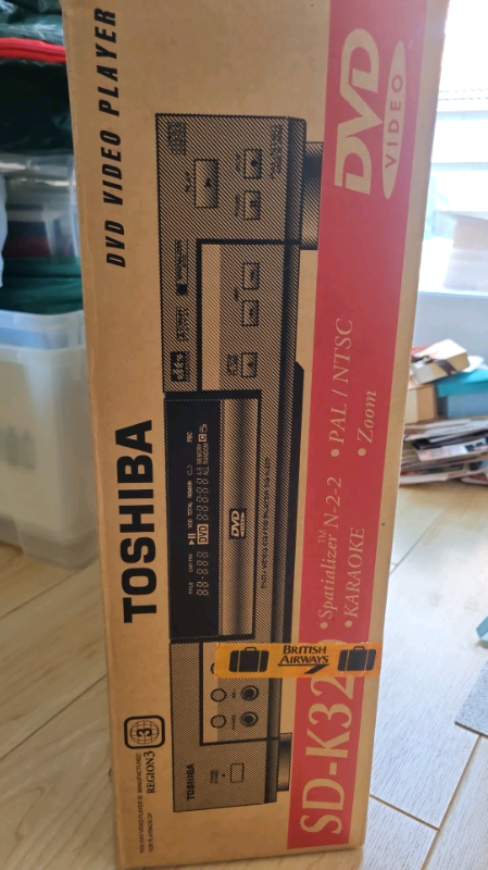 Toshiba SD-K320 DVD Karaoke player