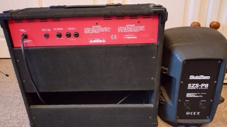 image for Amplifier and extension speaker