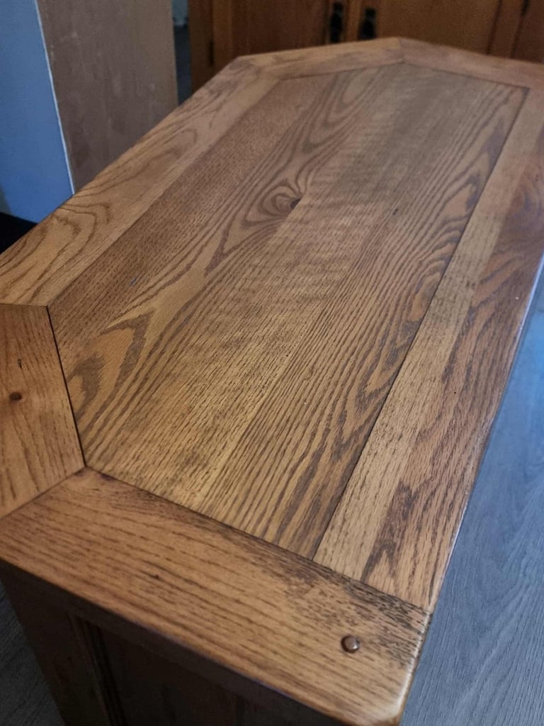 Oak tv unit oak furniture land