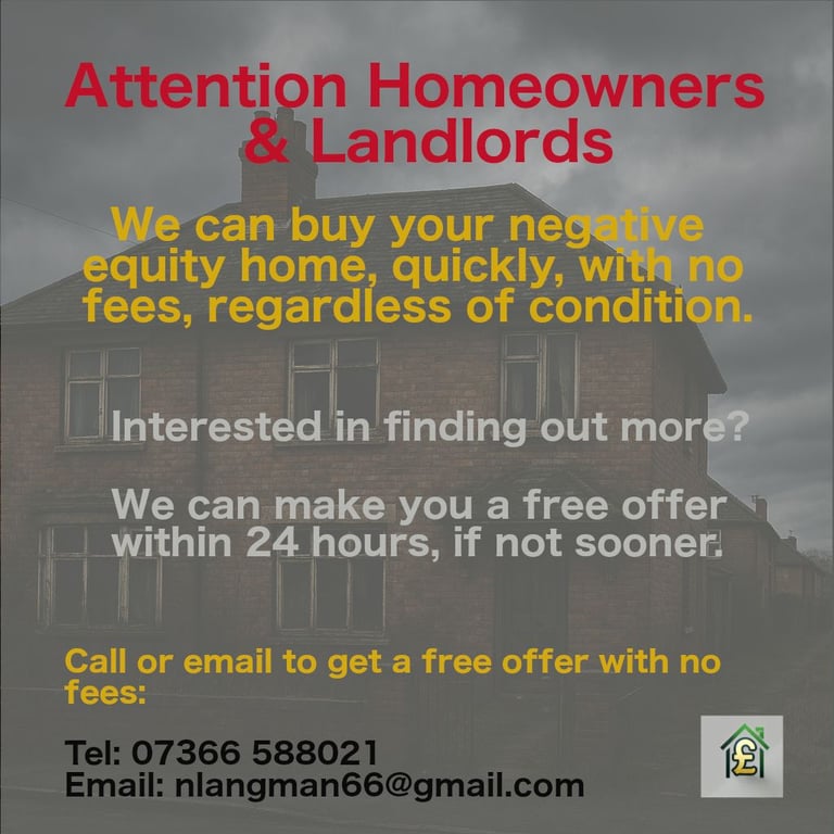Landlords & Homeowners - Owe more than your property is worth?