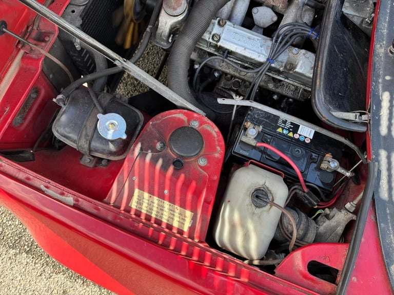 Triumph TR7 Convertible 1981 Red Classic Solid Good Driving Project 