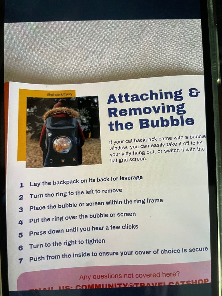 Brand New Cat Travel Backpack £50 