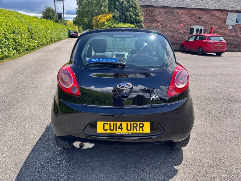Ford KA 1.2 Edge Manual Black 2014 14 reg