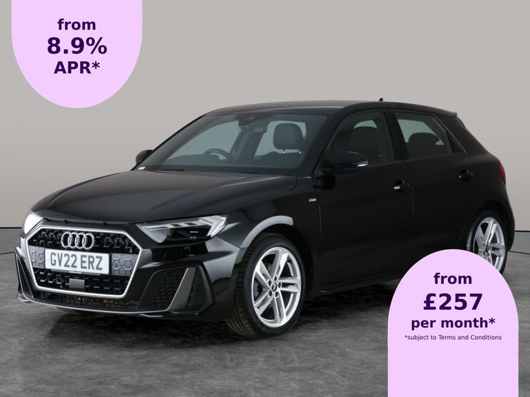 2022 Audi A1 1.0 TFSI 30 S line Sportback 5dr Petrol Manual Euro 6 (s/s) (110 ps) - LANE Hatchbac...
