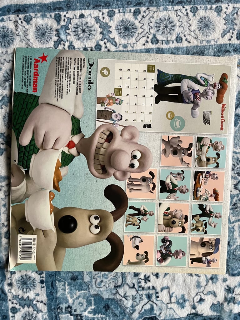 Wallace and Gromit calendar 
