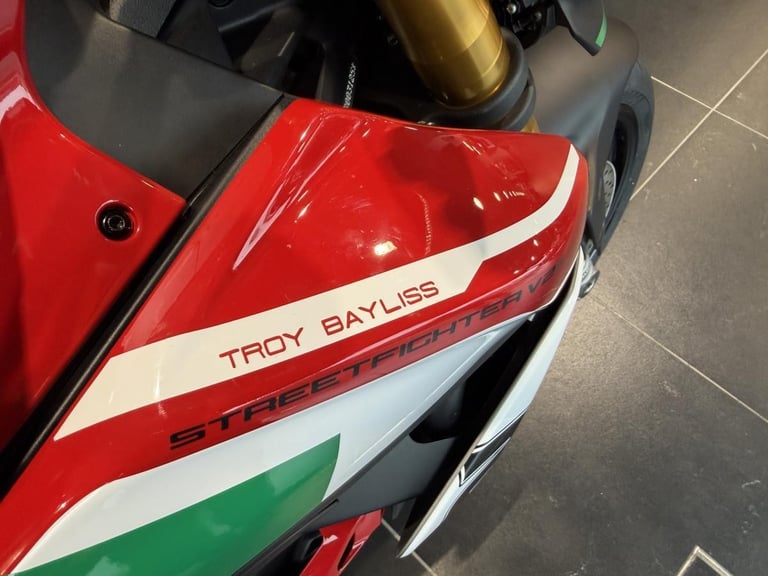 2025 Ducati Streetfighter V2s Troy Bayliss Edition – Ducati Manchester Exclusi
