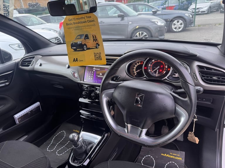 2017 DS Automobiles DS 3 1.2 PureTech 82 Chic 3dr HATCHBACK Petrol Manual