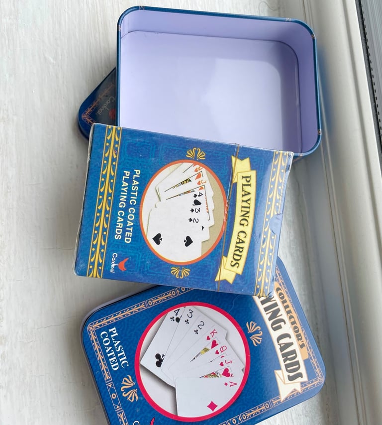 New and sealed playing cards x 2 