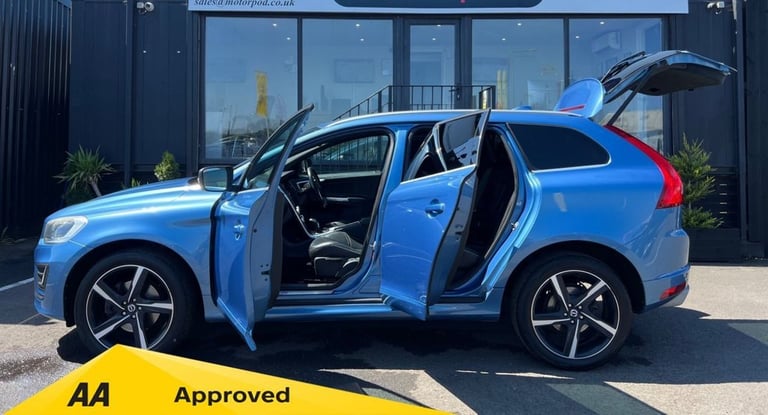 2014 Volvo XC60 2.0 D4 R-Design Lux Nav SUV 5dr Diesel Geartronic Euro 6 (s/s) (181 ps) ESTATE Di...