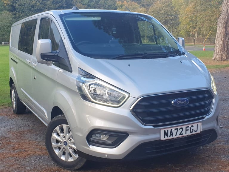 2022 Ford Transit Custom 320 2.0 EcoBlue 170ps L2 D/Cab Limited Auto Double Cab DIESEL Automatic