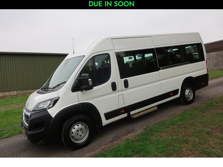 image for  Peugeot Boxer 2.0 BlueHDi 440 L4 H2 Minibus Euro 6 (130 ps) Minibus Diesel Manual
