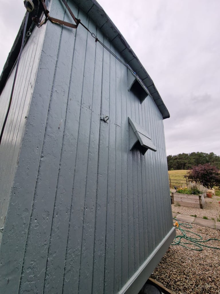 Original antique shepherds hut