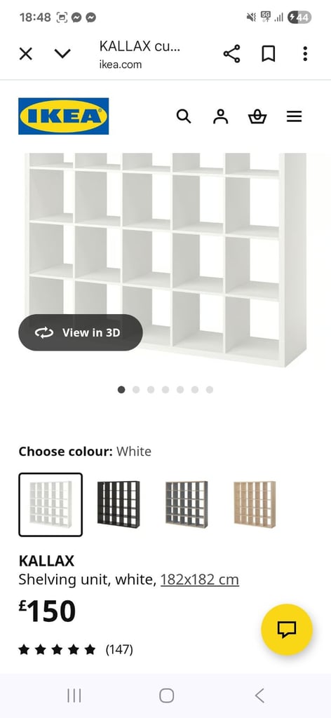 Ikea kallax very good condition 