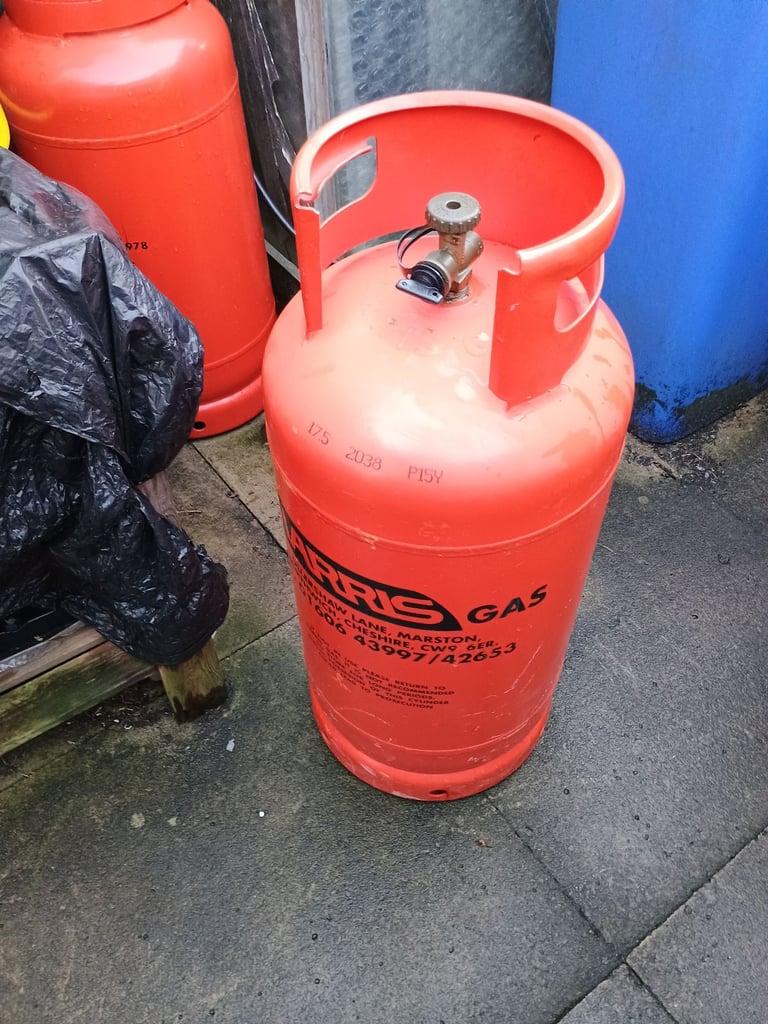 PROPANE GAS - [only x1 left] 18kg FULL BOTTLE £80 CASH