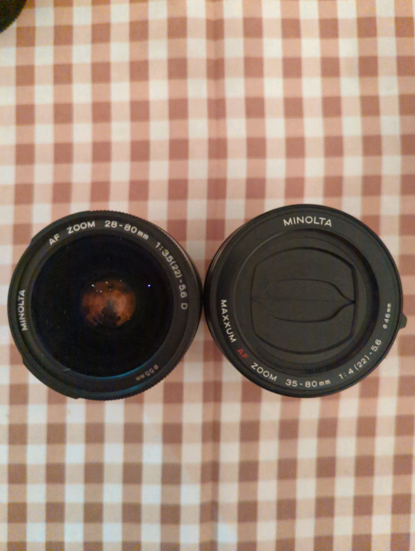 Sony/Minolta zoom lenses 