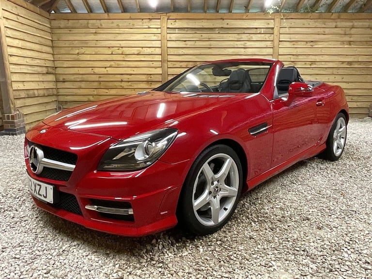 2012 Mercedes-Benz SLK 1.8 SLK200 BlueEfficiency AMG Sport Convertible 2dr Petrol G-Tronic+ Euro ...