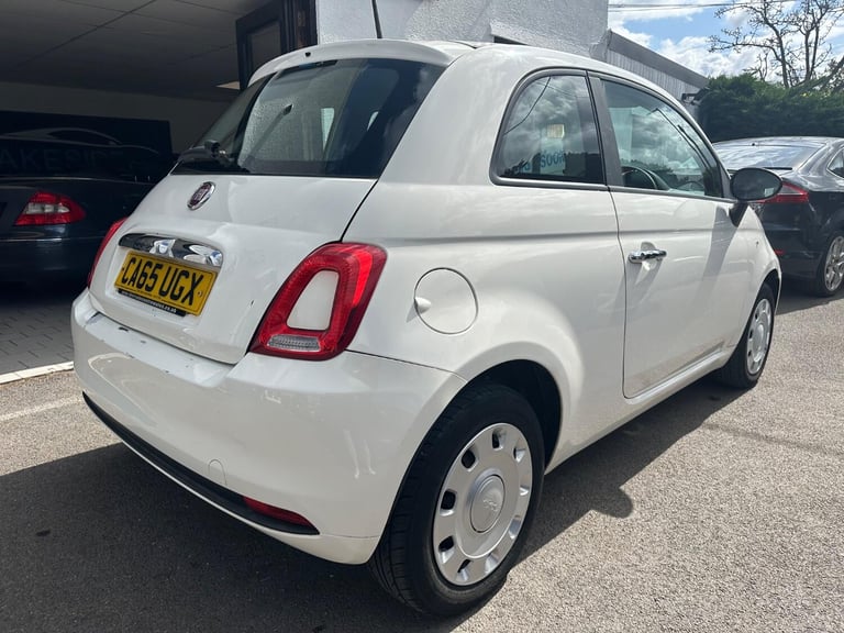 FIAT 500 1.2 500 My17 1.2 69hp Pop White Manual Petrol 2016