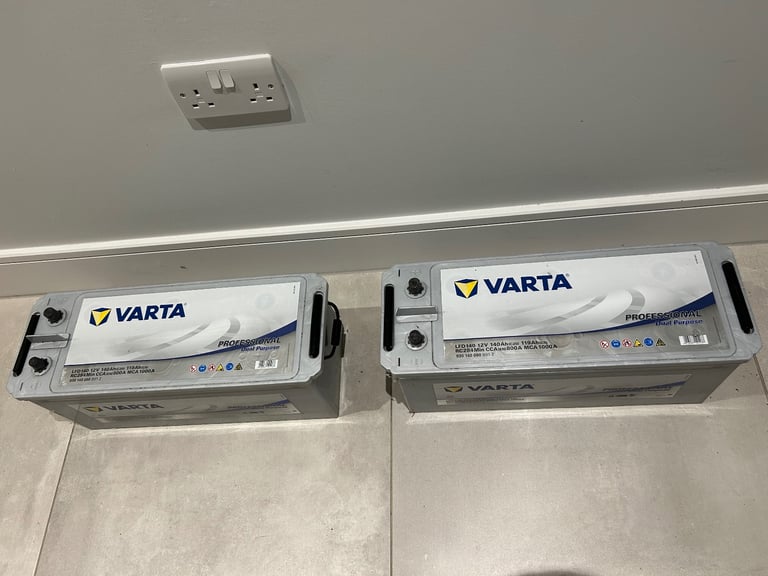 image for Varta LFD 140 Ah 12v Batteries (pair)
