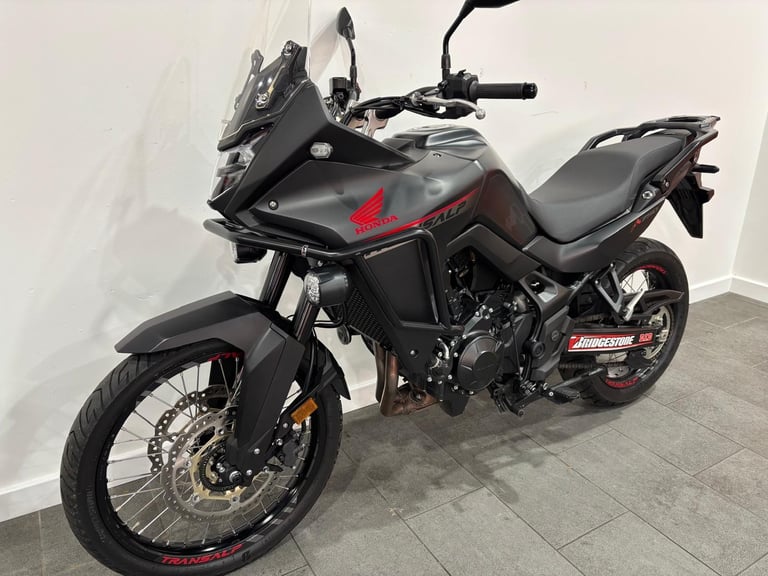 2023 Honda XL750 Transalp, Crash Bars, Fog Lights, Heated Grips, 5357 Miles
