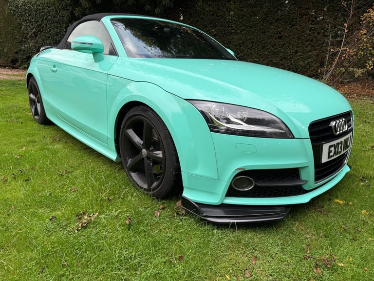 2013 AUDI TT 1.8 TFSI S LINE LOW 46K 2 KEYS LEATHER AC BODYWRAP SPOILERS PX SWAP