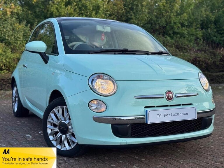 2014 Fiat 500 1.2 Lounge Euro 6 (s/s) 3dr HATCHBACK Petrol Manual