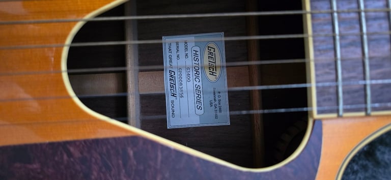 Gretsch acoustic electric guitar.