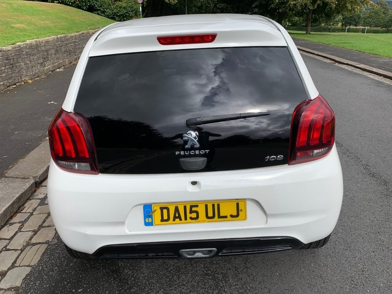 2015 Peugeot 108 1.2 VTi Feline 3dr HATCHBACK Petrol Manual