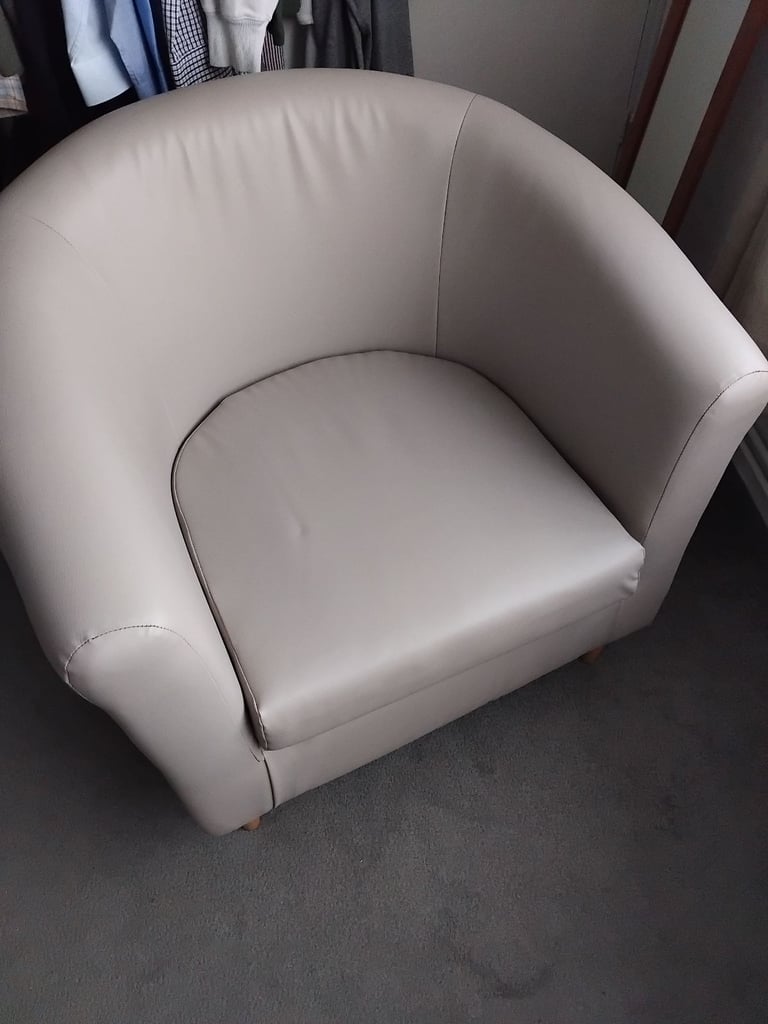 Tub chair, was £140 in Argos, only £50, hardly used.