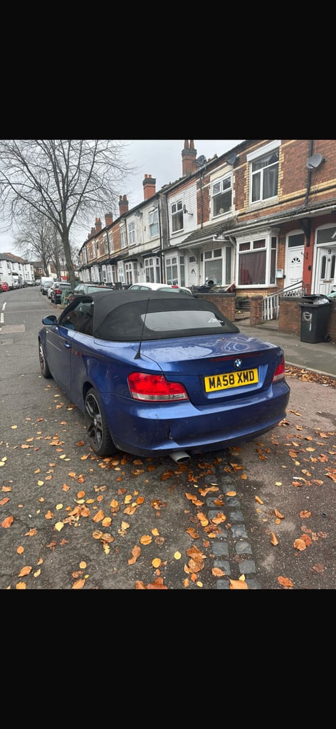 2008, BMW 1 series convertible 